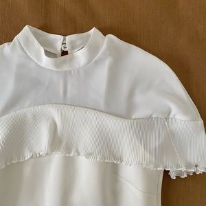 ASOS white mini dress